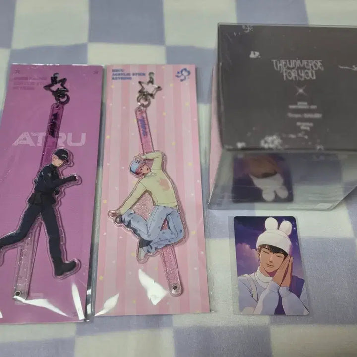 [BUNJANG] PLAVE Bambi Birthday Kit + Stick Keyring Bundle Set (Sealed) / (미개봉) 플레이브 밤비 생일 키트+스틱 키링 일괄 양도