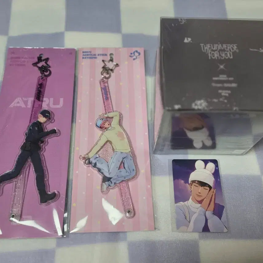 [BUNJANG] PLAVE Bambi Birthday Kit + Stick Keyring Bundle Set (Sealed) / (미개봉) 플레이브 밤비 생일 키트+스틱 키링 일괄 양도
