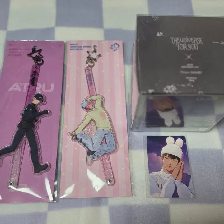 [BUNJANG] PLAVE Bambi Birthday Kit + Stick Keyring Bundle Set (Sealed) / (미개봉) 플레이브 밤비 생일 키트+스틱 키링 일괄 양도