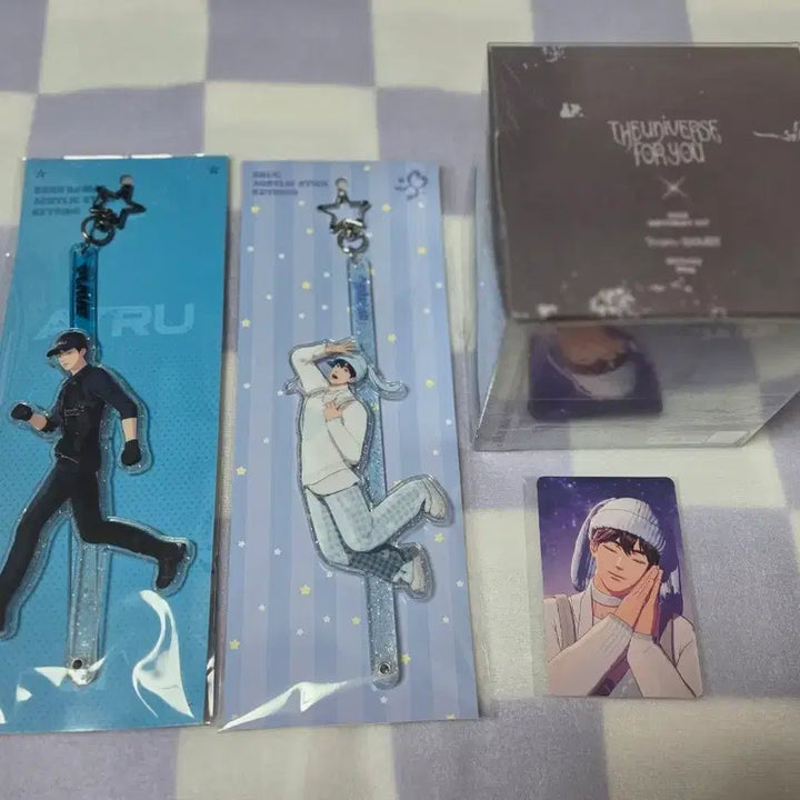 [BUNJANG] Bambi Birthday Kit + Yejun Stick Keyring Bundle Set (Sealed) / (미개봉) 밤비 생일 키트+예준 스틱 키링 일괄 양도