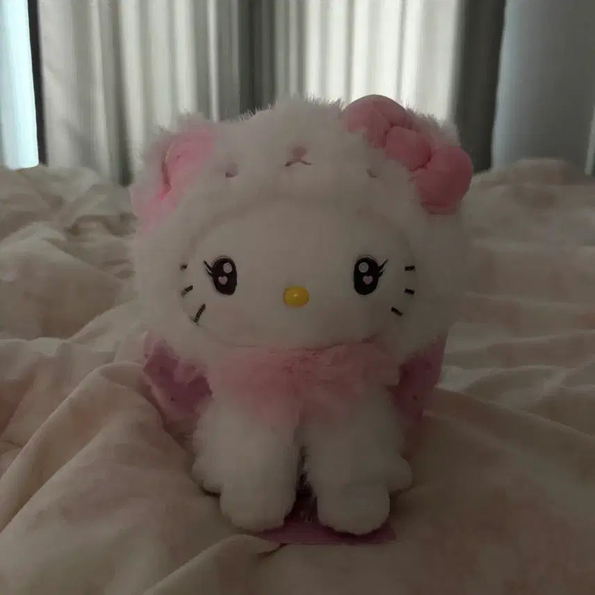 [BUNJANG] Sanrio Hello Kitty Milky Koneko Plush Doll / 헬로키티 밀키코네코 헬로키티 누이 인형 (밀키네코)