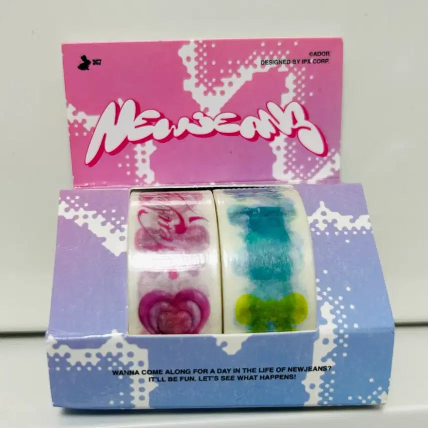 [BUNJANG] NewJeans Get Up Masking Tape (Sealed) / 뉴진스 겟업 마스킹 테이프(미개봉)
