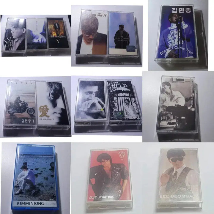 [BUNJANG] 1990s Korean Pop Cassette Tapes Bundle Set (14 Items) / [일괄/무배] 90년대가요  카세트 테이프 14종