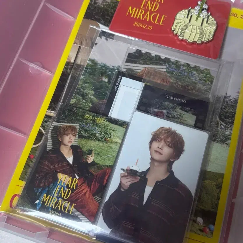 [BUNJANG] Seventeen Joshua Birthday Box ver.4 (Unsealed) / 단순개봉) 세븐틴 조슈아 생일박스 ver.4