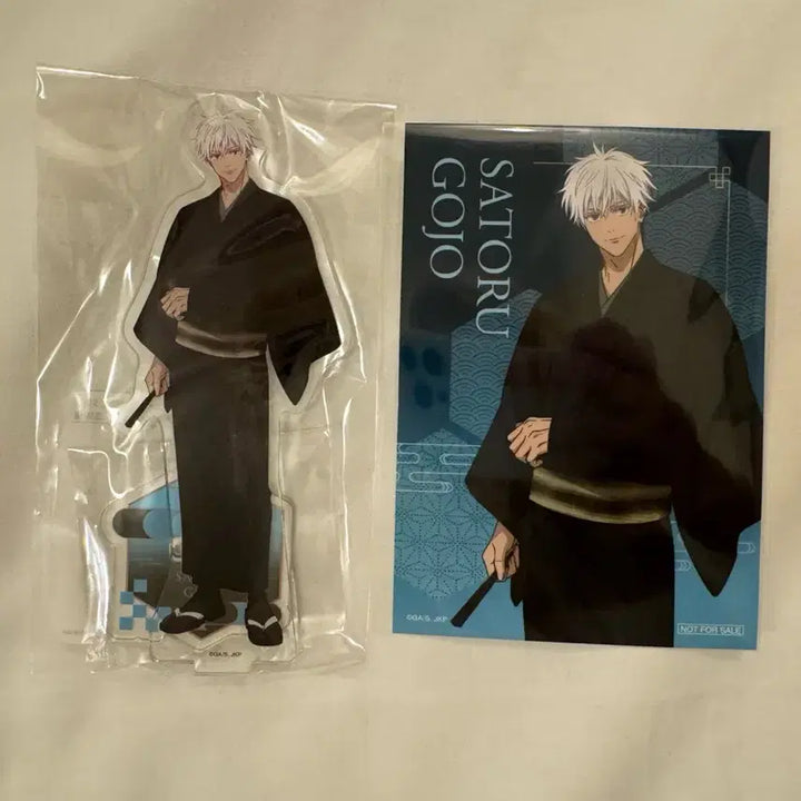 [BUNJANG] Jujutsu Kaisen Satoru Gojo Tsutaya Pop-up Limited Edition Bromide / 무료배송)주술회전 츠타야 팝업 고죠 사토루 아크릴 스탠드 특전 브로마이드