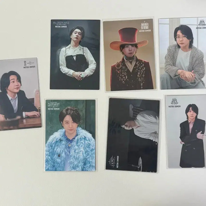 [BUNJANG] Mrs. Green Apple Omori Motoki Bundle Set Photocard / 미세스그린애플 오모리모토키 포카 4장