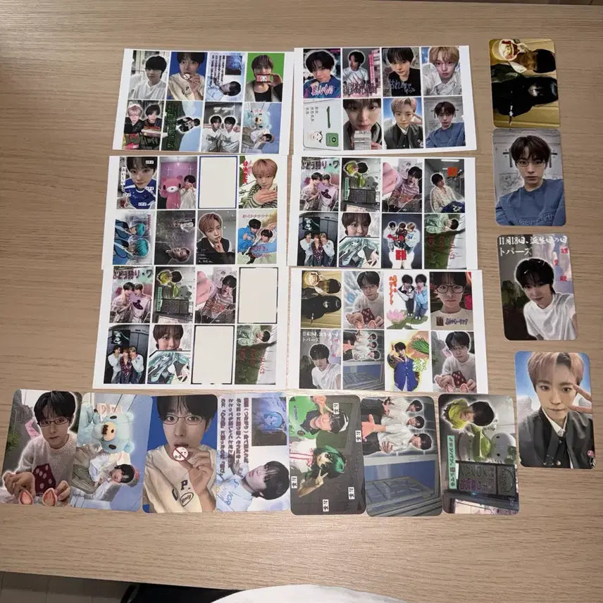 [BUNJANG] Monk NCT Wish Photocard, Sticker Bundle Set Yuushi Sakuya Riku Purikura / Monk님 엔시티 위시 포카, 스티커 통판 유우시 사쿠야 리쿠 프리쿠라