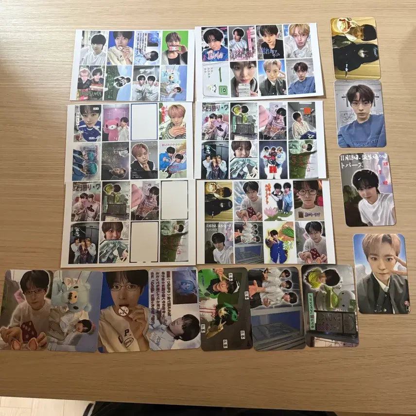 [BUNJANG] Monk NCT Wish Photocard, Sticker Bundle Set Yuushi Sakuya Riku Purikura / Monk님 엔시티 위시 포카, 스티커 통판 유우시 사쿠야 리쿠 프리쿠라
