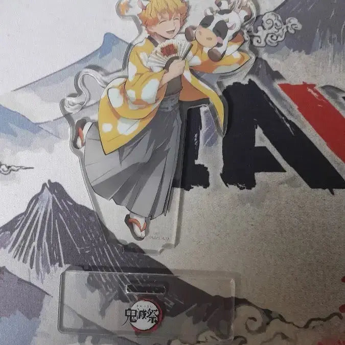[BUNJANG] Demon Slayer Agatsuma Zenitsu Acrylic Stand / 귀멸의 칼날 아크릴 스탠드 아가츠마 젠이츠 굿즈