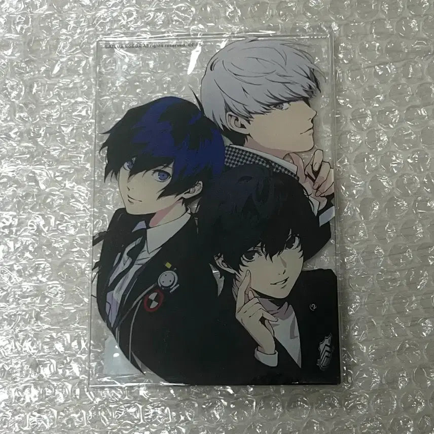 [BUNJANG] Persona 3/4/5 Protagonist Acrylic Postcard Set / 페르소나 fifs 아크릴 엽서 페르소나3 페르소나4 페르소나5 주인공 굿즈