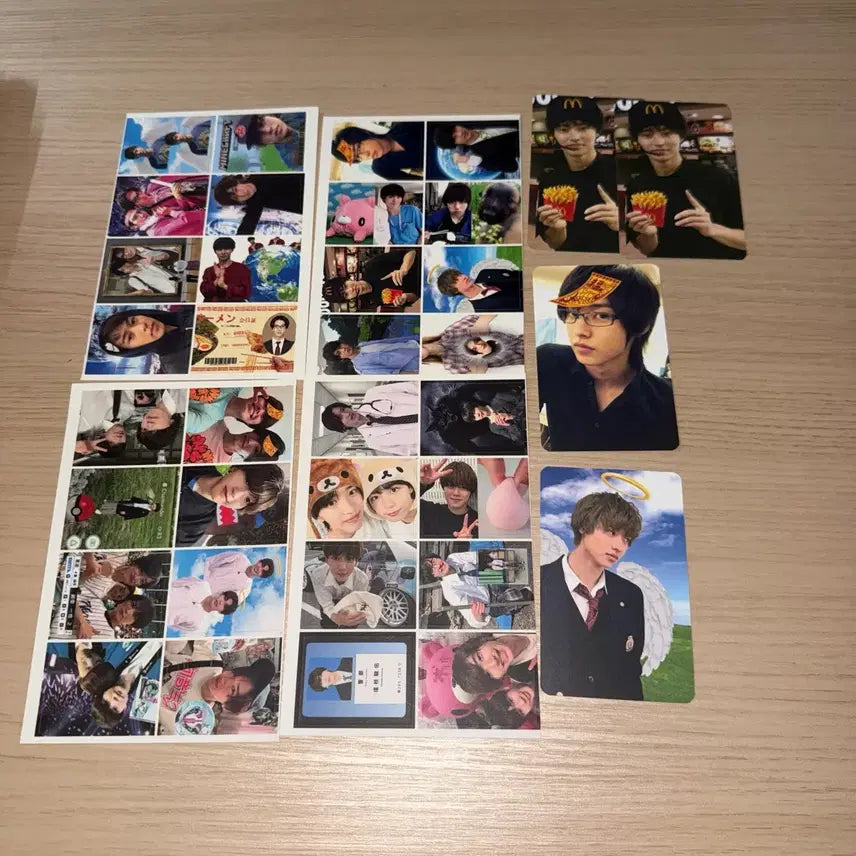 [BUNJANG] Yamazaki Kento Michieda Shunsuke Photocard Sticker Set / 지짱님 야마자키켄토 미치에다 슌스케 포카 스티커