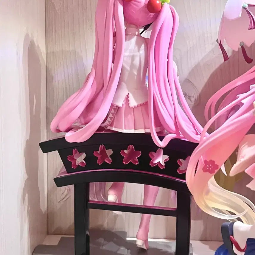[BUNJANG] Taito Hatsune Miku Sakura Miku Lantern Figure / 박스o) 타이토 사쿠라 미쿠 연등 피규어 하츠네 미쿠