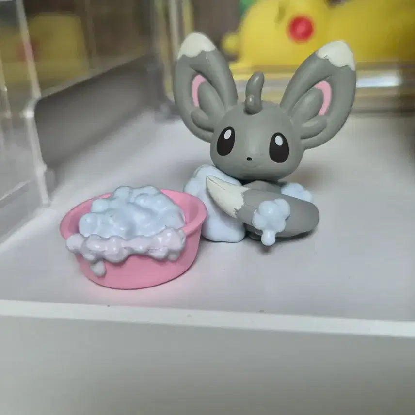 [BUNJANG] Pokemon Chirami Gacha Figure (Opened) / 포켓몬 목욕 치라미 가챠 개봉 정품
