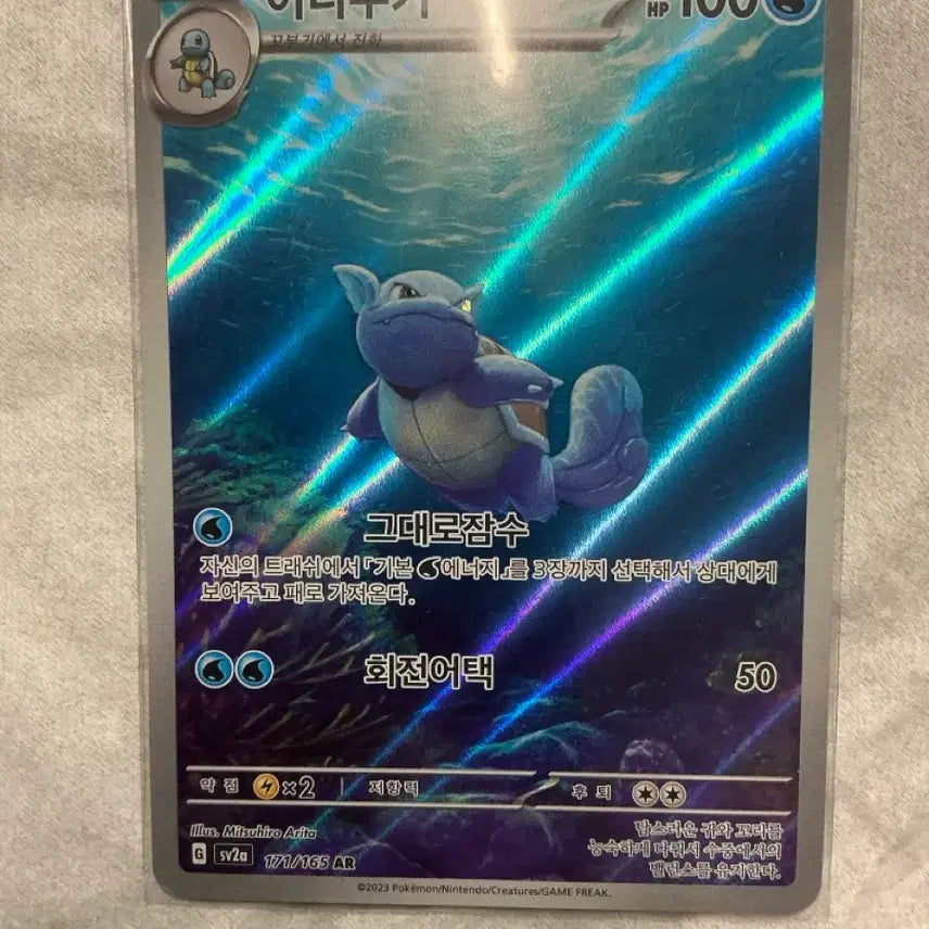 [BUNJANG] Pokemon Card Turtwig AR + Urshifu VMAX / 포켓몬카드 어니부기 AR+우라오스 VMAX