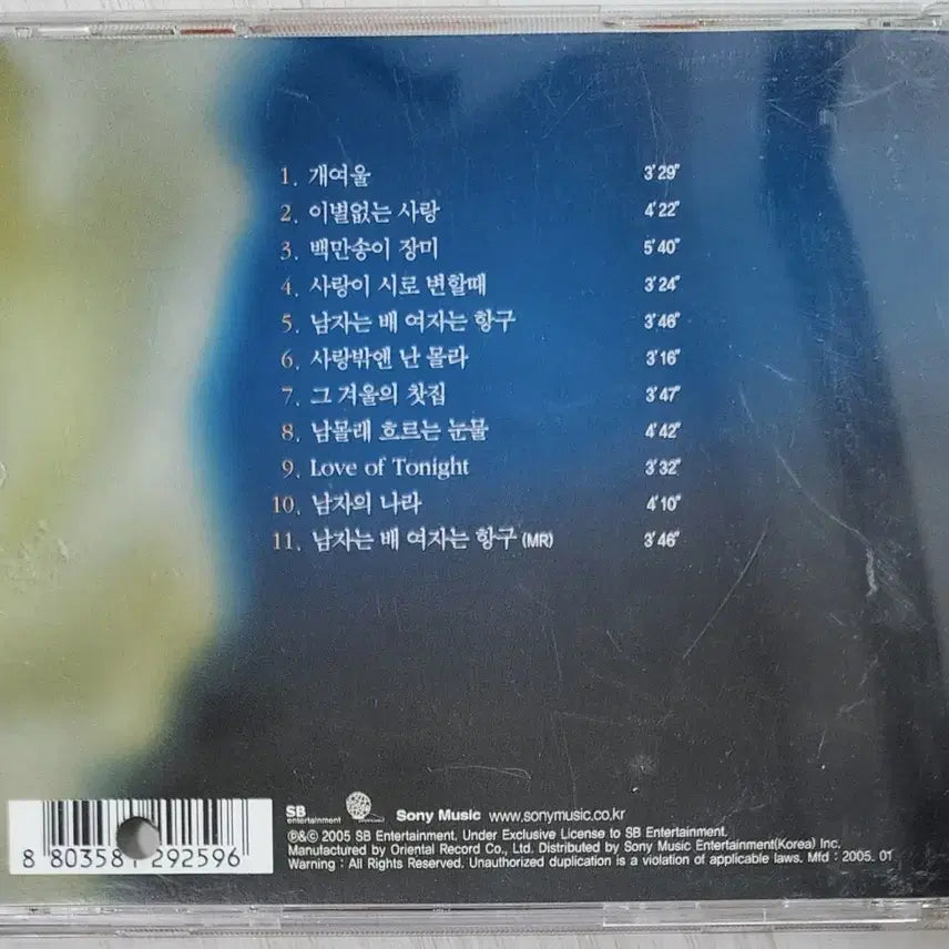 [BUNJANG] Shim Soo-bong 10th Album "Kkot" CD / [CD] 심수봉 10집 앨범 <꽃>