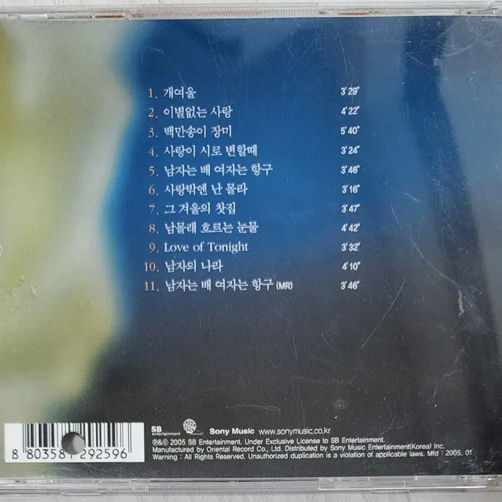 [BUNJANG] Shim Soo-bong 10th Album "Kkot" CD / [CD] 심수봉 10집 앨범 <꽃>