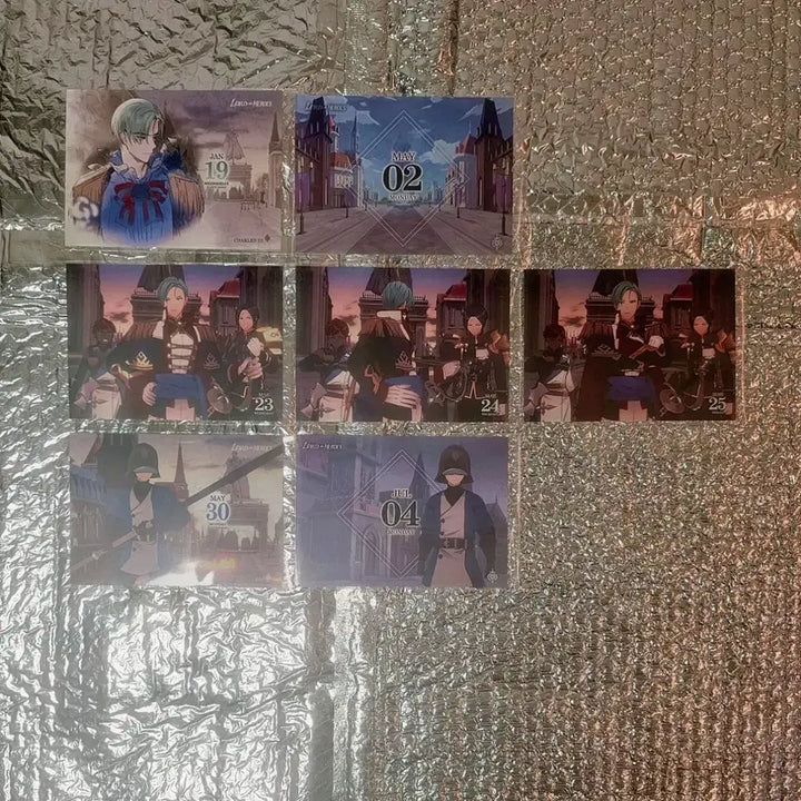 [BUNJANG] Road of Heroes Photocard Set / (tt)카를 5장 로드오브히어로즈 로오히