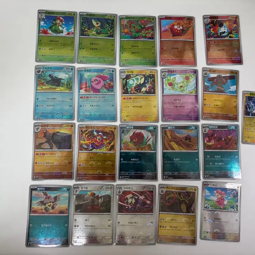 [BUNJANG] Pokemon Monster Ball Single Cards Bundle / 포켓몬 카드 몬스터볼