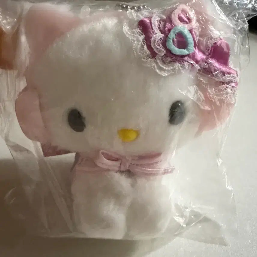 [BUNJANG] Sanrio Heisei Pop Series Charmmy Kitty Headset Doll Keychain / 산리오 헤이세이 팝시리즈 챠미키티 헤드셋 Y2K 인형 키링
