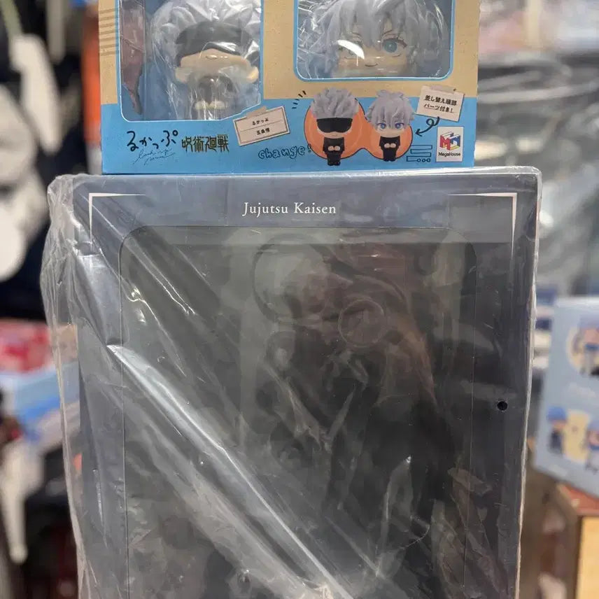 [BUNJANG] Jujutsu Kaisen Satoru Gojo Eastream Black &amp; White Figure + Lookup / 주술회전 ) 이스트림 흑백 고죠사토루 +룩업 피규어