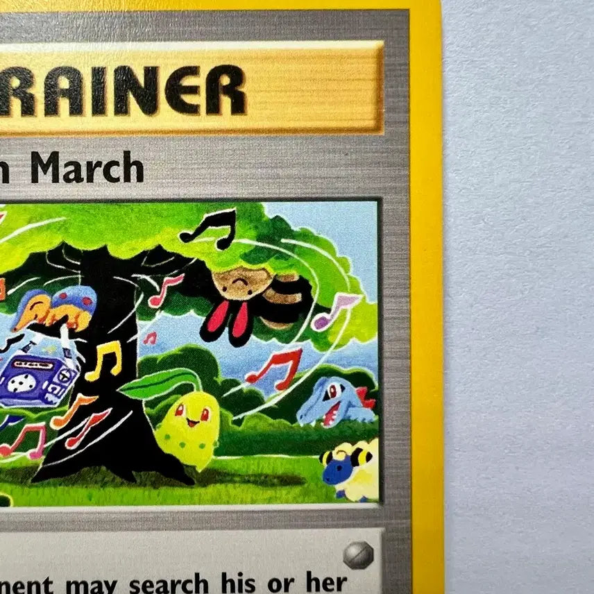 [BUNJANG] Pokemon March 2000 North American English Edition Trading Card / 브케인 리아코 치코리타  메리프 2000년 북미 영문판 포켓몬 행진 카드
