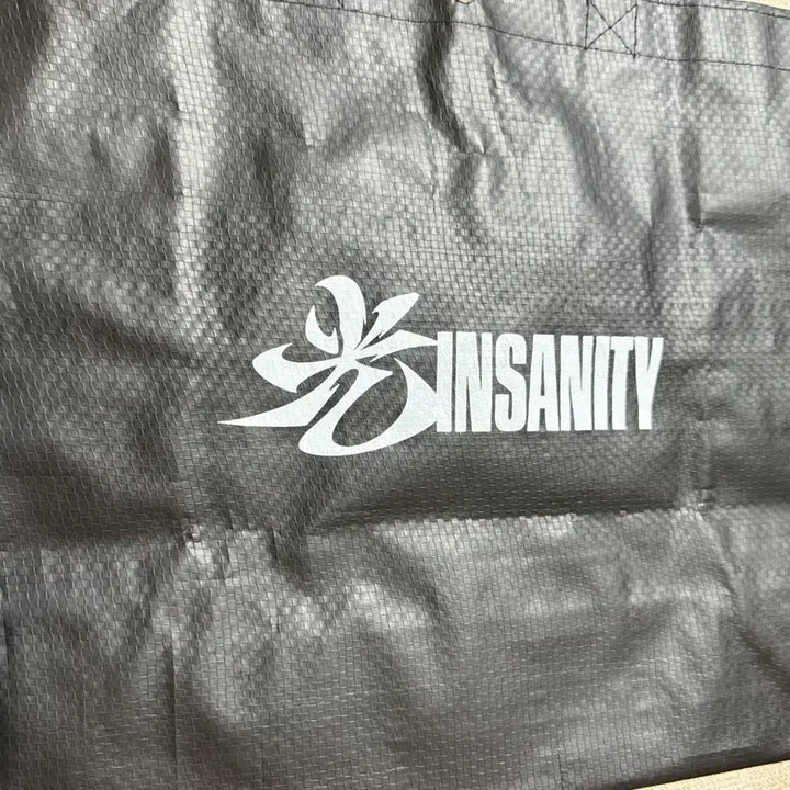 [BUNJANG] MONSTA X Joohoney "INSANITY" Logo Tartan Bag &amp; Blanket Set / 몬스타엑스 주헌 역조공 (타포린백+담요 SET)