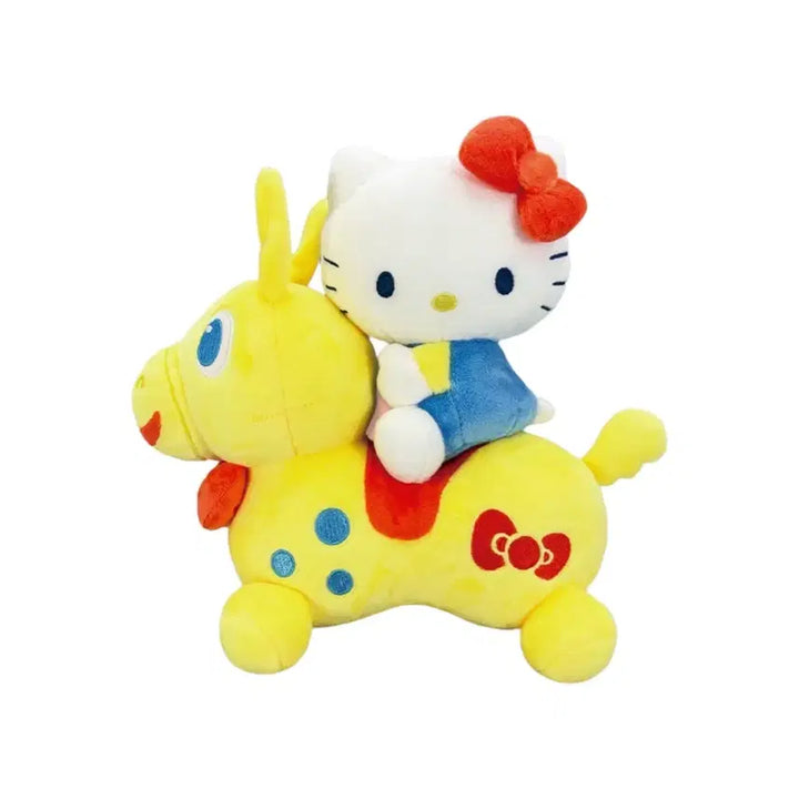 [BUNJANG] RODY x Sanrio Characters Hello Kitty Collaboration Plush Doll 25cm / RODY x 산리오 캐릭터즈) 로디 헬로키티 콜라보 페어 인형 25cm