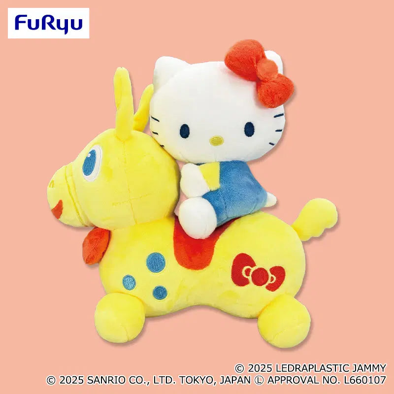 [BUNJANG] RODY x Sanrio Characters Hello Kitty Collaboration Plush Doll 25cm / RODY x 산리오 캐릭터즈) 로디 헬로키티 콜라보 페어 인형 25cm