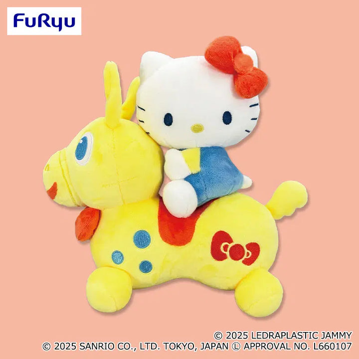 [BUNJANG] RODY x Sanrio Characters Hello Kitty Collaboration Plush Doll 25cm / RODY x 산리오 캐릭터즈) 로디 헬로키티 콜라보 페어 인형 25cm