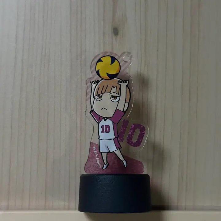 [BUNJANG] Haikyuu Shirabu Kenjirou Acrylic Keychain &amp; Stand Gacha Shiratorizawa / 하이큐 시라부 아크릴 키링 키홀더 스텐드 가챠 시라토리자와