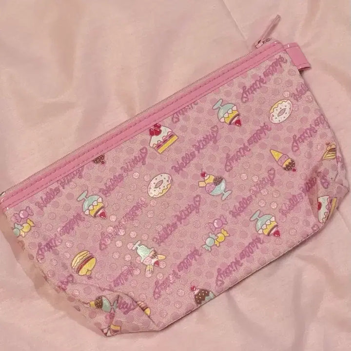 [BUNJANG] Vintage Waitress Kitty Pouch &amp; Parfait Kitty Pouch Bundle / (새상품컨디션) 고전 웨이트리스키티 파우치, 고전파르페키티 파우치