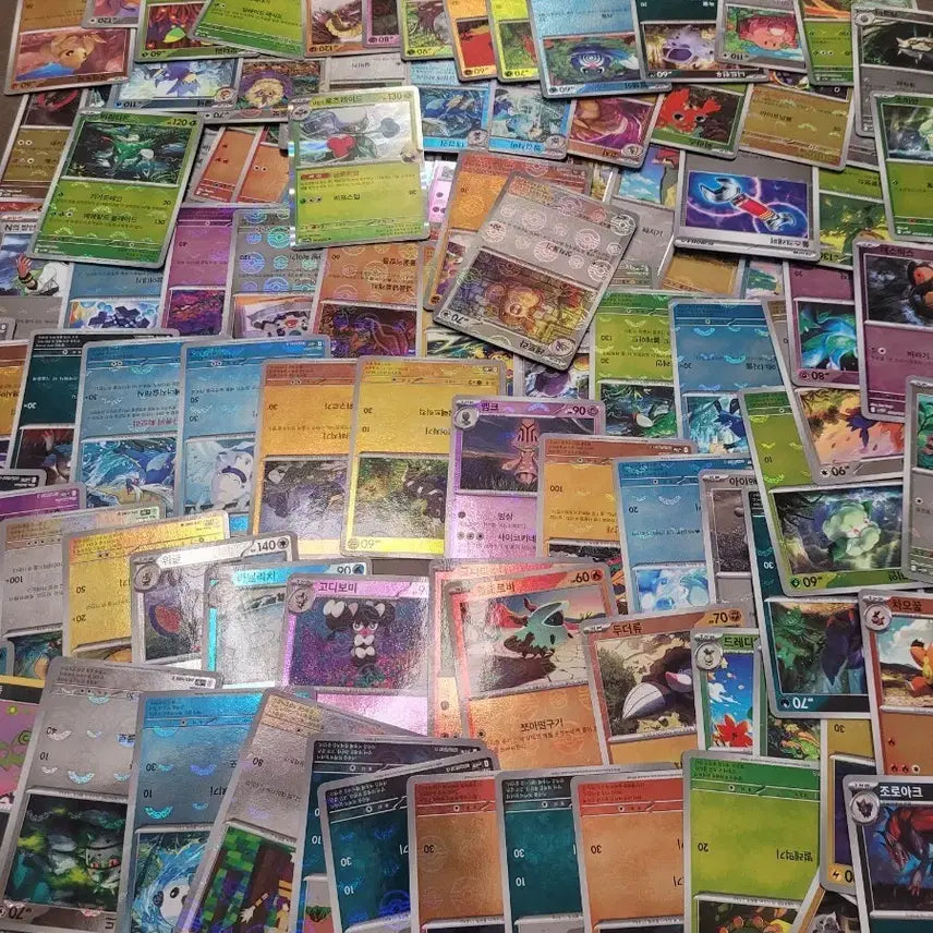 [BUNJANG] Pokemon Monster Ball Trading Card Bundle (820 Cards) / 포켓몬 카드 몬스터볼 팝니다 820 장