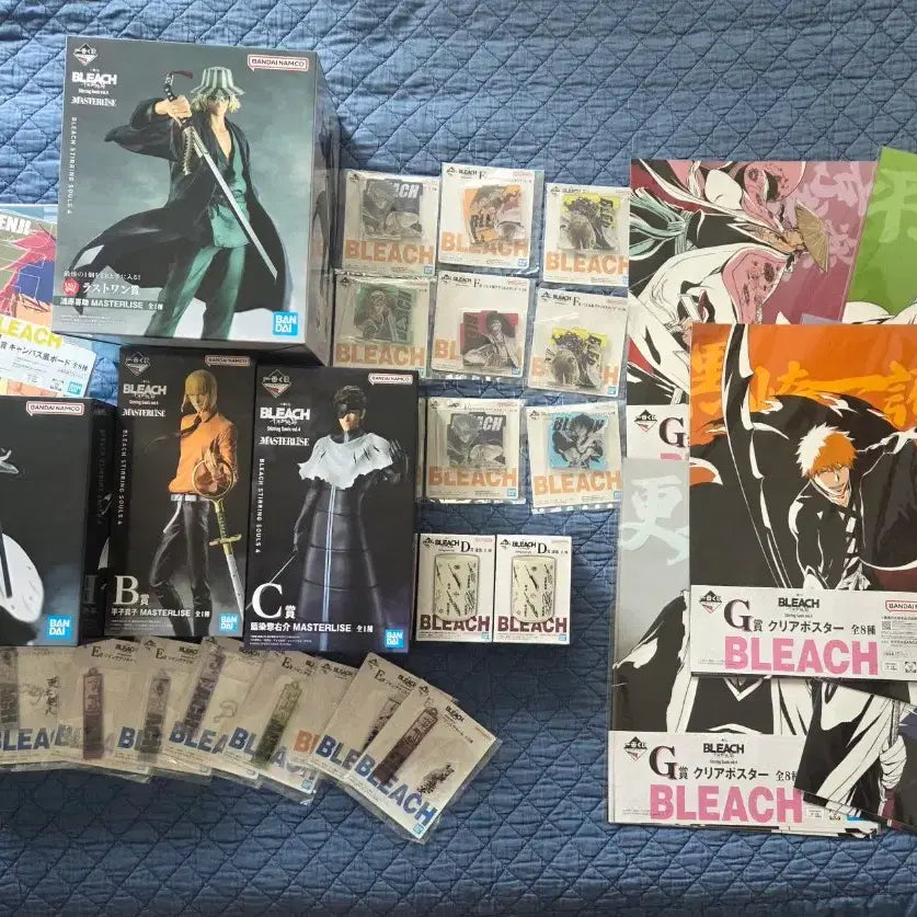 [BUNJANG] Bleach Figure Bundle Set (abcd Rawon) incl. 27 Sub-items / (미개봉)블리치 피규어 일괄 세트 (abcd라원) 하위상 27개 일괄