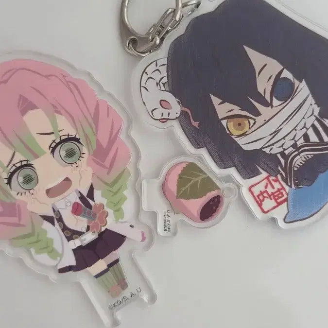 [BUNJANG] Demon Slayer Iguro Obanai &amp; Kanroji Mitsuri Acrylic Standee Bundle Set / 일괄 가격))귀멸의 칼날 이구로오바나이 칸로지 미츠리 아크릴 일괄