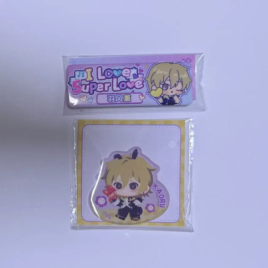 [BUNJANG] Ensemble Stars Kaoru 5th Anniversary Title Badge Acrylic Corotto Special Benefit / 앙스타 카오루 5주년 칭호뱃지 아크릴 코롯토 특전
