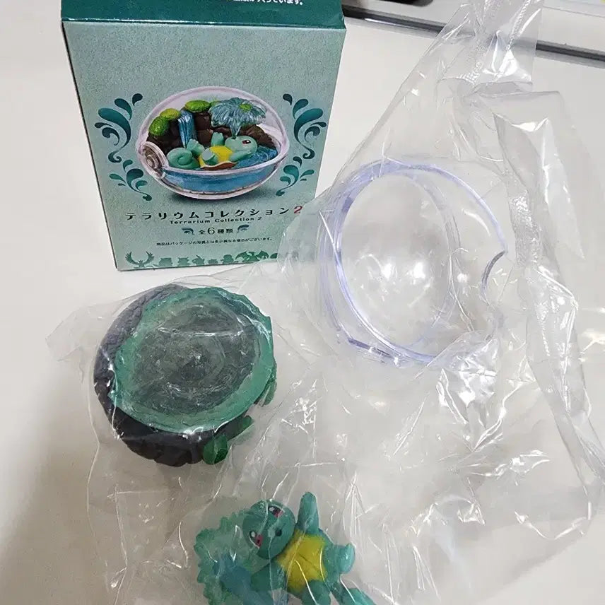 [BUNJANG] Pokemon Terrarium Collection 2 Squirtle Figure / (새상품)포켓몬 테라리움 컬렉션 2 (꼬부기)