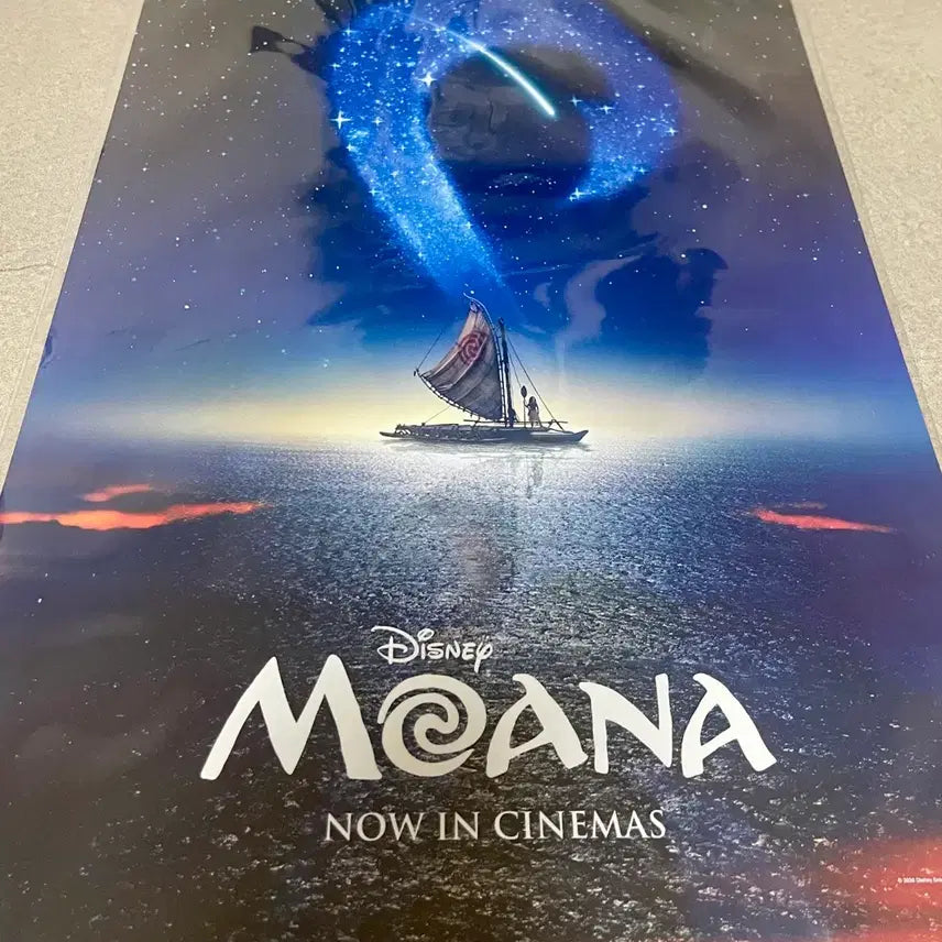 [BUNJANG] Moana Lotte Cinema Special Edition Poster / 모아나 롯데시네마 특전 포스터