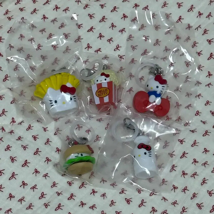 [BUNJANG] Hello Kitty American Style Brand Mark Set (5 Types) Bundle Set, Sealed / 헬로키티 아메리칸스타일 메지루시 세트 미개봉 5종 일괄 판매