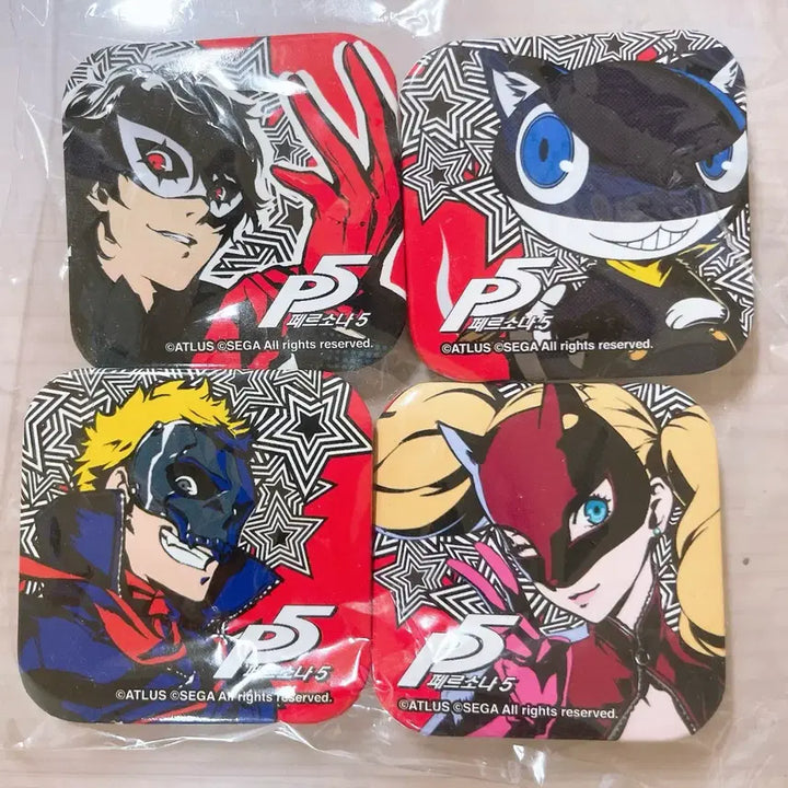 [BUNJANG] Persona 5 11th Anniversary Exclusive Tapestry + Can Badge Set / 페르소나5 11주년 예약 특전 태피스트리 + 캔뱃지