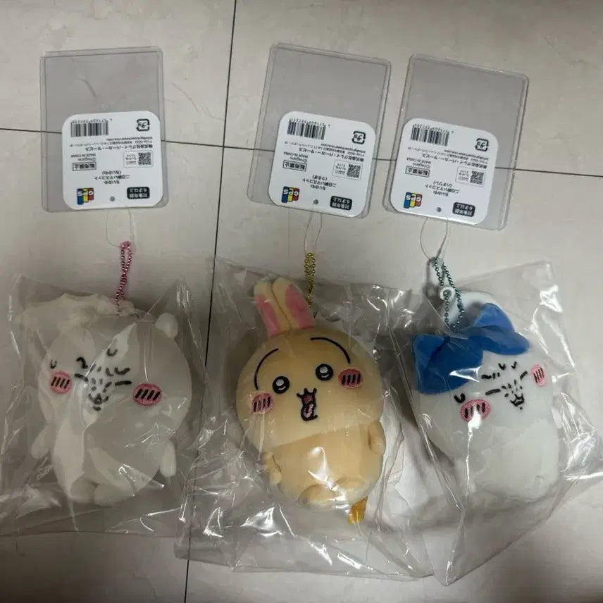 [BUNJANG] Chiikawa Hangover Mascot Plush Set / 택포 7) 치이카와 숙취 마스코트