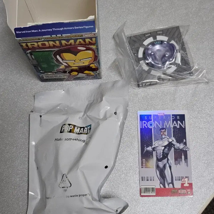 [BUNJANG] Popmart Marvel Iron Man Figure / 팝마트 마블 아이언맨 피규어