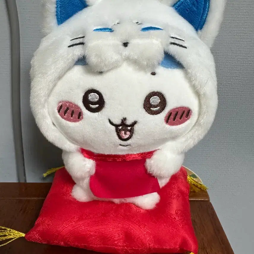 [BUNJANG] Chiikawa Hachiware Mogumoguhonpo Fushimi Inari Plush Doll / 치이카와 하치와레 모구모구혼포 후시미이나리 인형