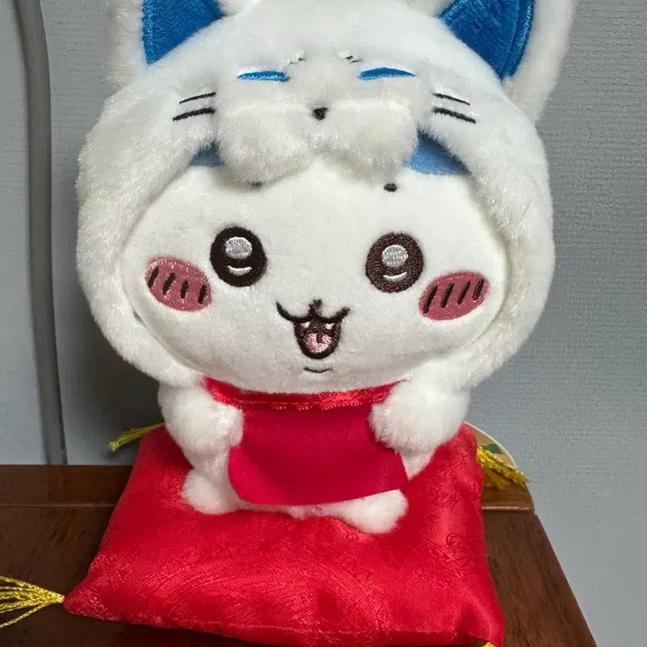 [BUNJANG] Chiikawa Hachiware Mogumoguhonpo Fushimi Inari Plush Doll / 치이카와 하치와레 모구모구혼포 후시미이나리 인형