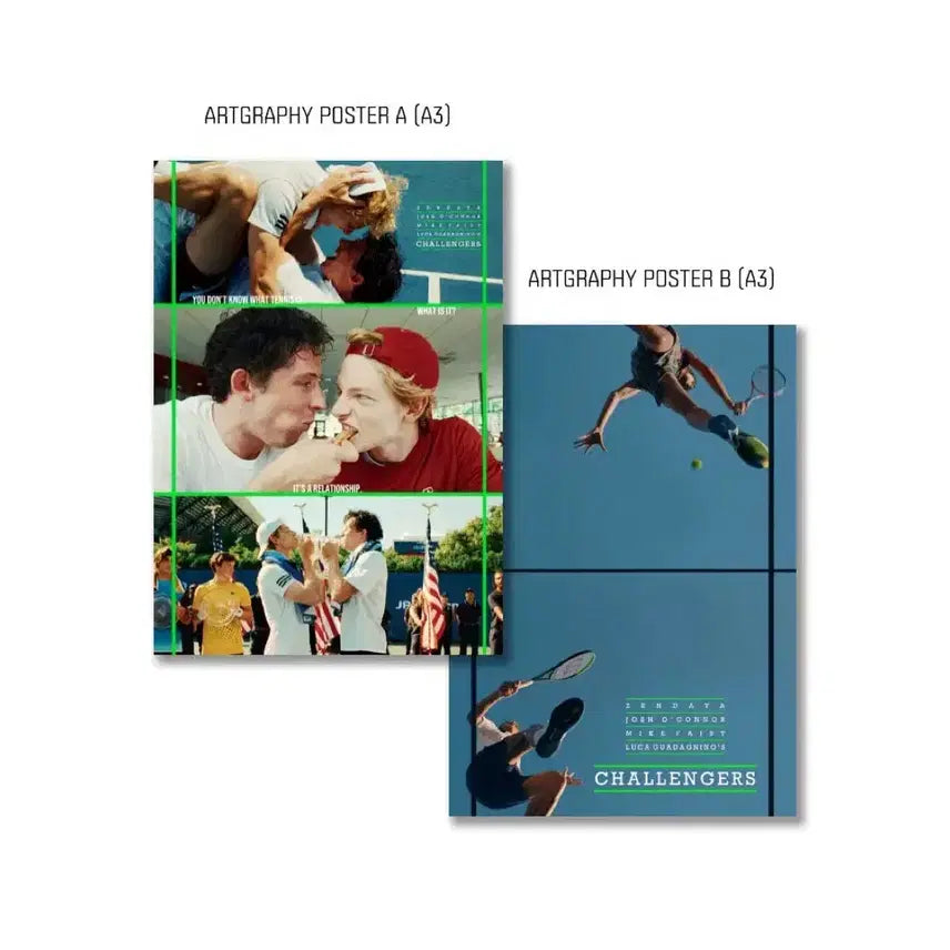 [BUNJANG] Artgraphy 2 Types + Standard Poster Bundle / 챌린저스 아트그라피 2종 + 일반 포스터 일괄