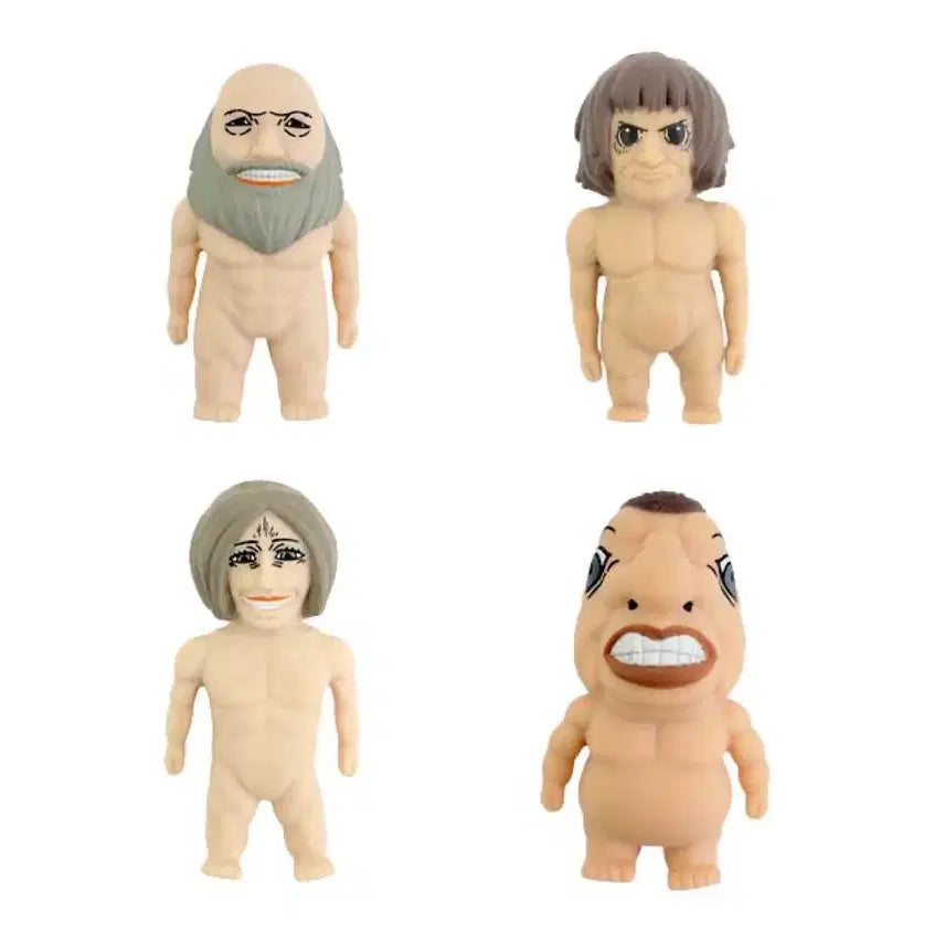 [BUNJANG] Attack on Titan Dyna Fritz Squeeze Toy (Sealed) / (미개봉) 진격의 거인 스퀴즈 말랑이 가챠 다이나 프리츠