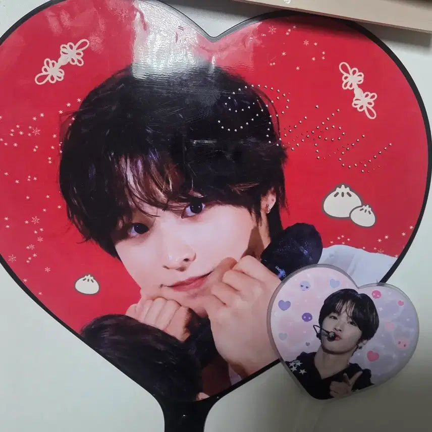 [BUNJANG] NCT WISH Riku Uchiwa Bundle Set / 엔시티위시 리쿠 우치와 미니우치와 일괄 양도