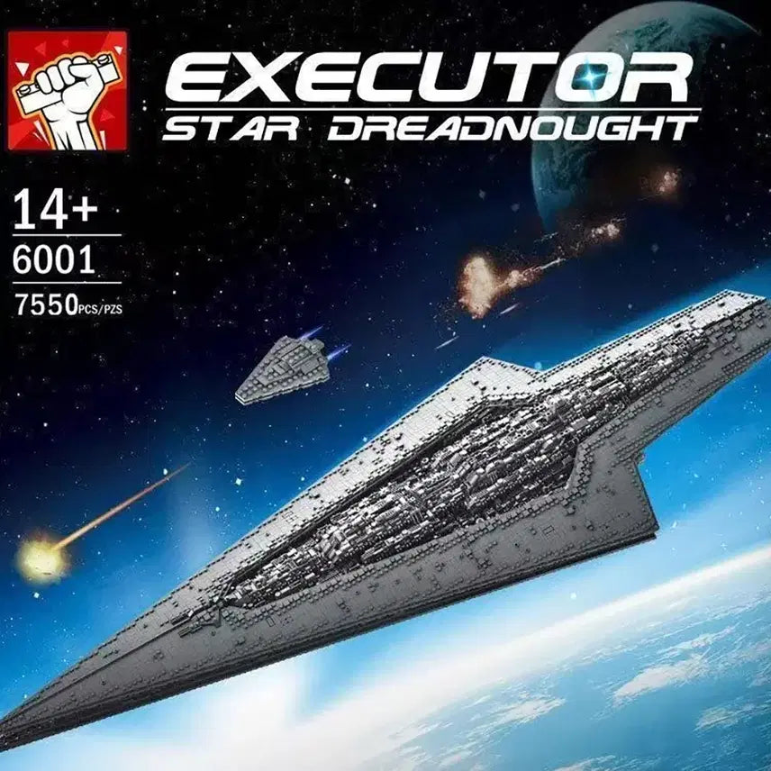 [BUNJANG] Mork 6001 Executor Star Dreadnought Building Blocks Set (7550 Pieces) / 모크 6001 이제큐터 7550피스 블럭 호환레고