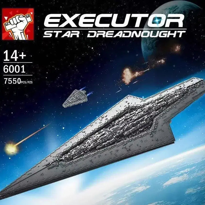 [BUNJANG] Mork 6001 Executor Star Dreadnought Building Blocks Compatible with Lego (7550 Pieces) / 모크 6001 이제큐터 7550피스 블럭 호환레고