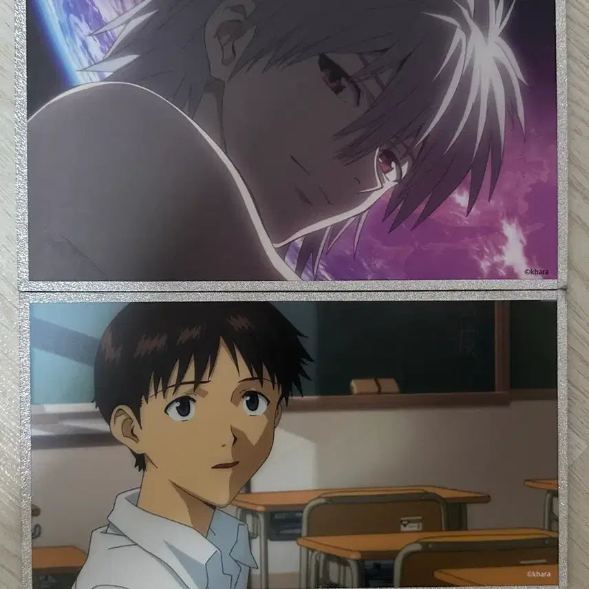 [BUNJANG] Evangelion Illustration Board - Kaoru &amp; Shinji / [에반게리온 일러스트보드] 카오루 신지 일러스트보드