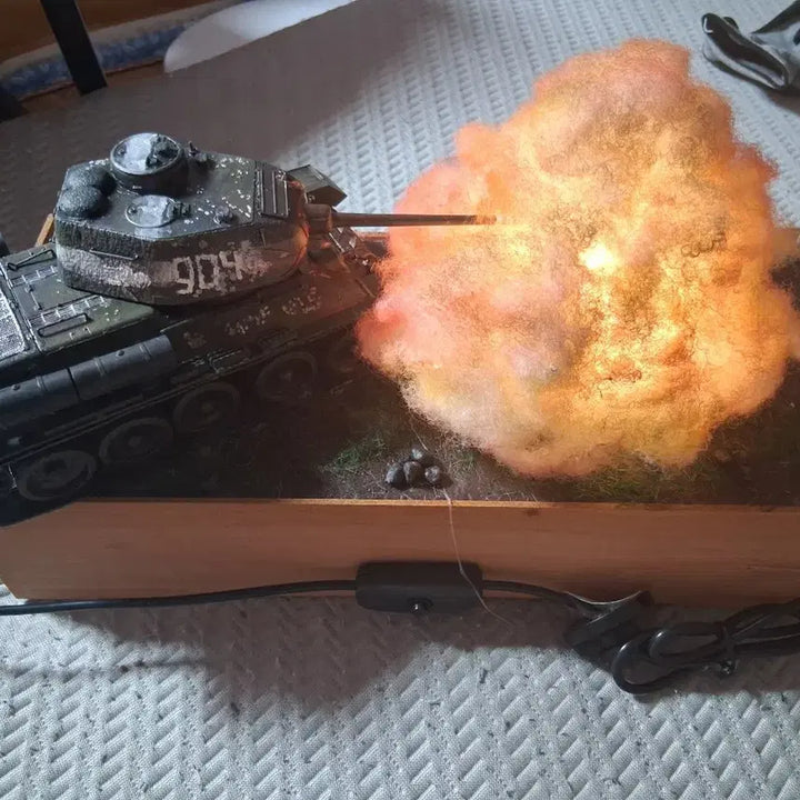 [BUNJANG] T-34-85 Diorama with Lighting / t34 85 디오라마
